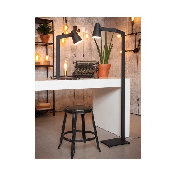 Černá stolní lampa s kovovým stínidlem (výška 60 cm) Biarritz – it's about RoMi-image-4