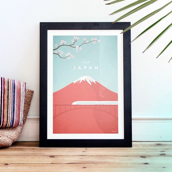 Plakát Travelposter Japan, A2-image-1