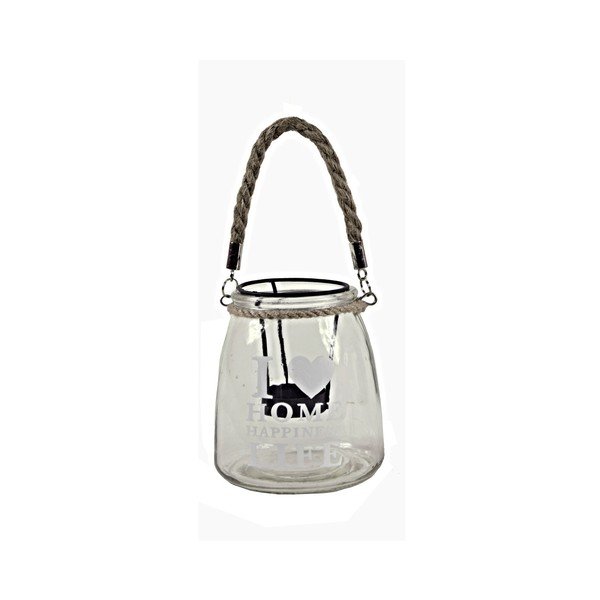 Sada 2 závěsných luceren Esschert Design I Love Home-image-2