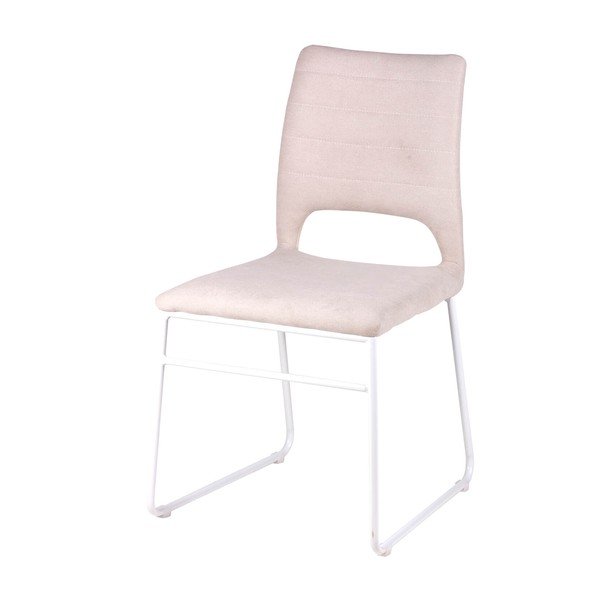 Sada 4 světle růžových jídelních židlí sømcasa Nessa-image-1