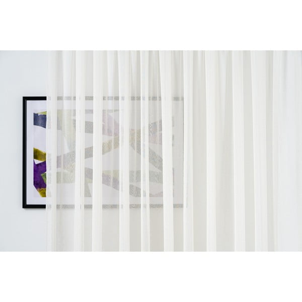 Krémová záclona 140x245 cm Vicenza – Mendola Fabrics-image-3