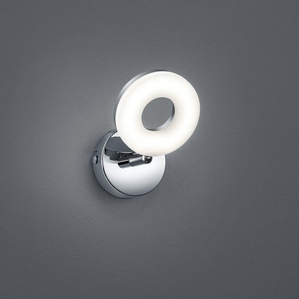 Nástěnné LED svítidlo ve stříbrné barvy Reality Rennes-image-2