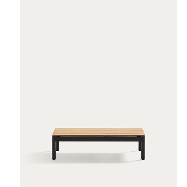 Zahradní konferenční stolek z teakového dřeva 57x91 cm Sorells – Kave Home-image-2