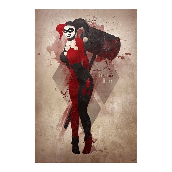 Plakát The Art of TV & Film Harley Quinn