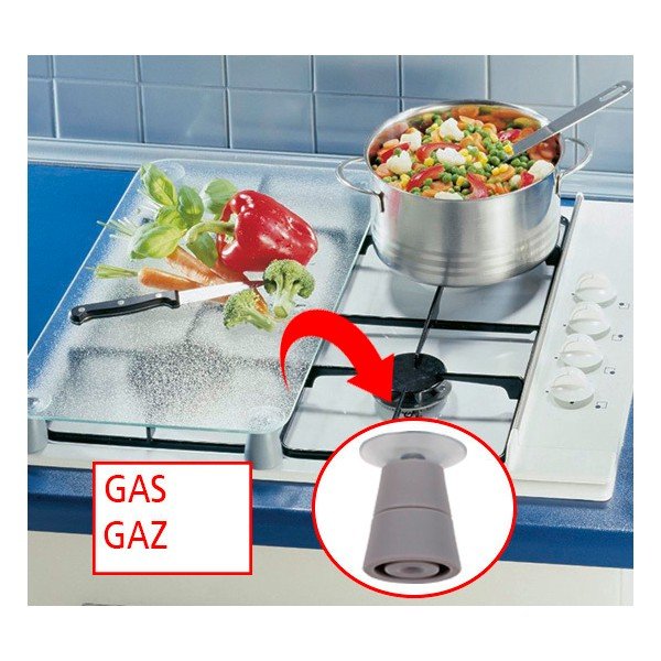 Skleněný kryt na sporák Wenko Universal 3 v 1, 56 x 50 cm-image-2