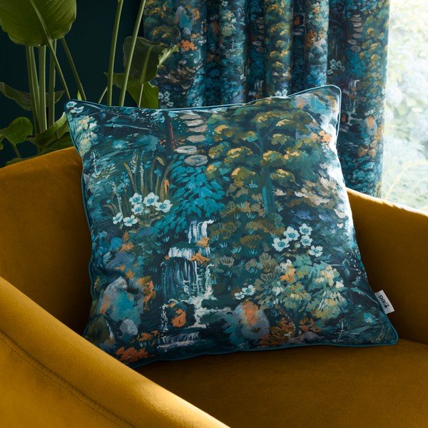Sametový dekorační polštář 50x50 cm Garden Walk – RHS-image-1