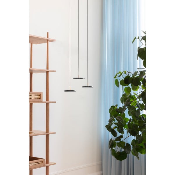 Černá stropní úchytka na kabel 3 cm Asteria Micro Cluster – UMAGE-image-4