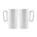 Bílé hrnky z kameniny v sadě 2 ks 330 ml Fuori – Vialli Design