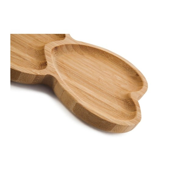 Servírovací podnos z bambusového dřeva ve tvaru srdce Bambum Amor-image-1