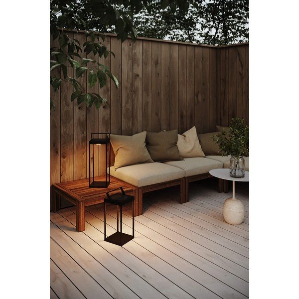 Černá venkovní solární LED lucerna na USB (výška 42 cm) Pure – Markslöjd-image-2