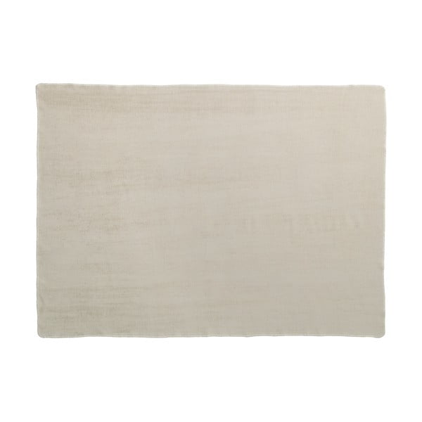 Šedobéžová deka s příměsí vlny 140x200 cm Ylva Dark Linen – Pappelina-image-2