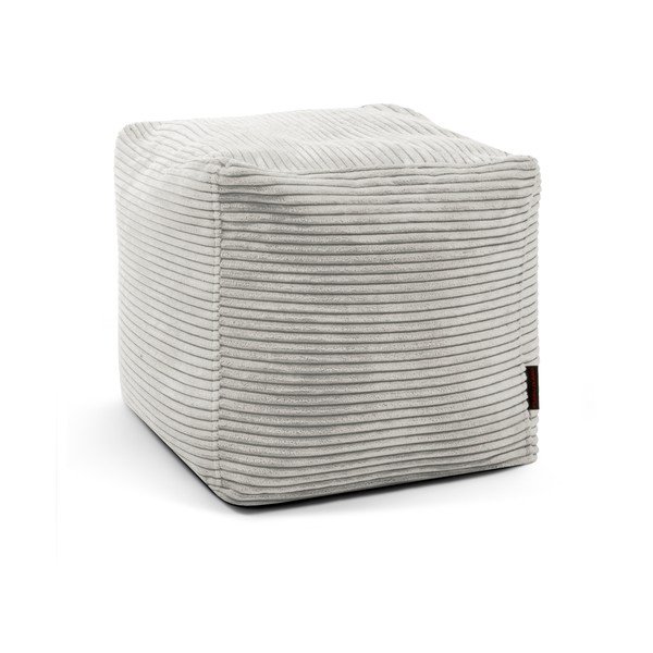 Krémový manšestrový sedací vak Up! MooG – SLOWDOWN