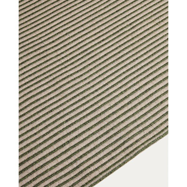 Zelený/béžový vnitřní a venkovní koberec 160x230 cm Ardelia – Kave Home-image-3