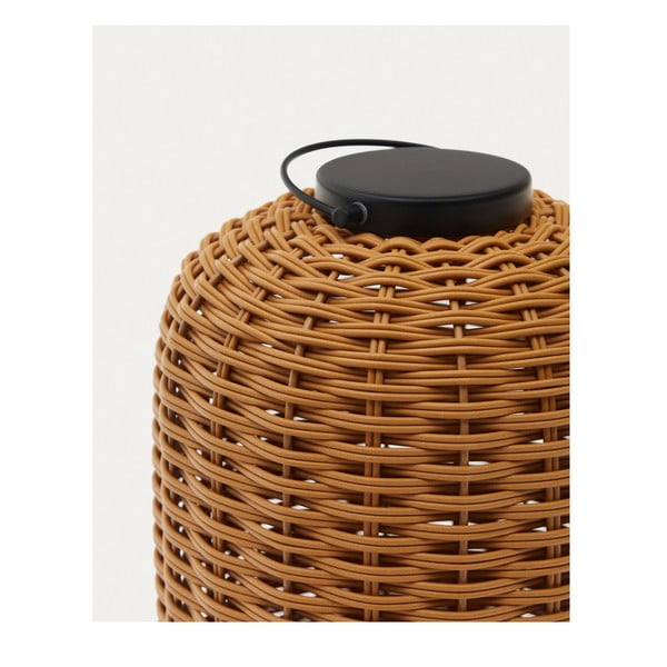 LED stmívatelná stolní lampa v přírodní barvě (výška 37 cm) Saranella – Kave Home-image-3