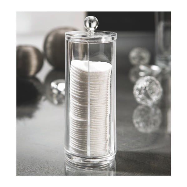 Kosmetický organizér na vatové tamponky Compactor, výška 19 cm-image-1