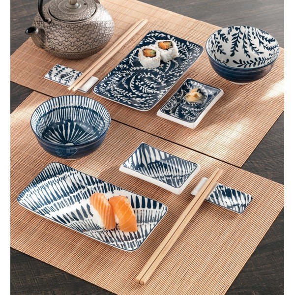 Porcelánová sada na sushi 12 ks – Brandani-image-1