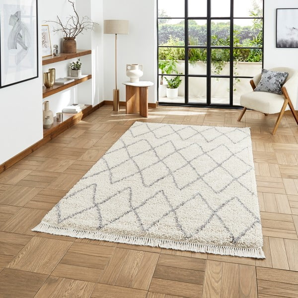 Krémový koberec 120x170 cm Boho – Think Rugs-image-2
