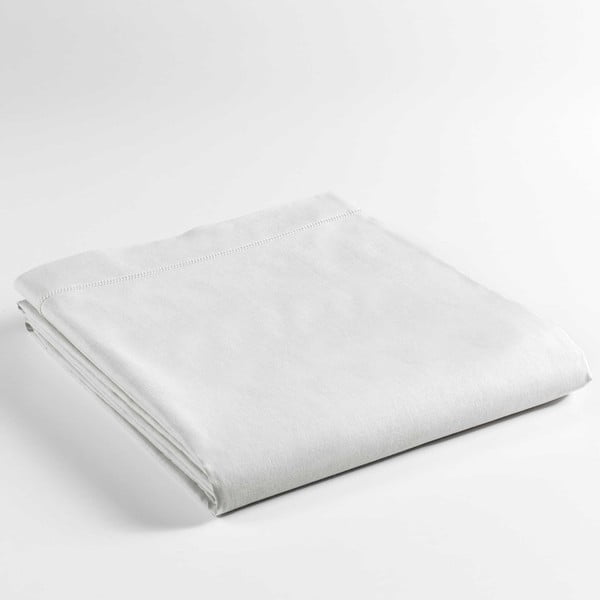 Bílé bavlněné prostěradlo 180x290 cm Lina – douceur d'intérieur