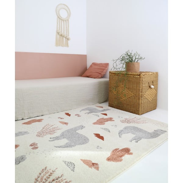 Krémový dětský koberec 120x170 cm Andina by Mon Petit Art – Nattiot-image-3
