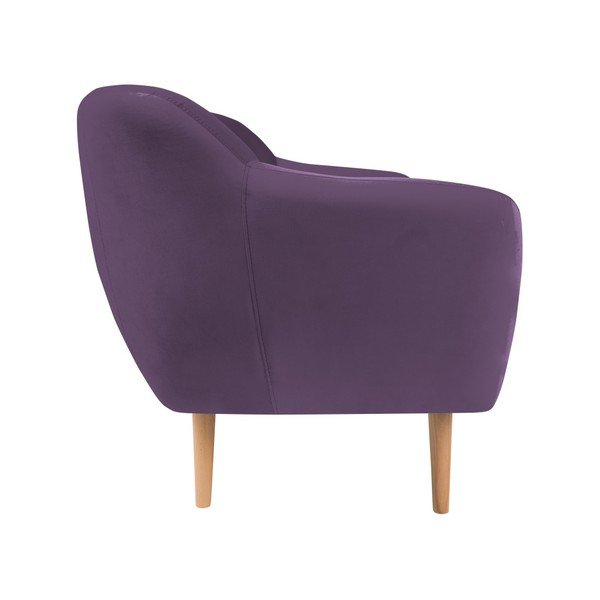 Fialová dvoumístná pohovka Mazzini Sofas Amelie-image-4