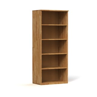 Knihovna z dubového dřeva 74x176 cm Vento - The Beds