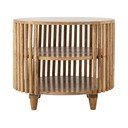 Kulatý konferenční stolek z mangového dřeva v přírodní barvě ø 60 cm Sali – Bloomingville