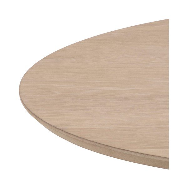 Kulatý konferenční stolek v dekoru dubu ø 80 cm Christo - Actona-image-3