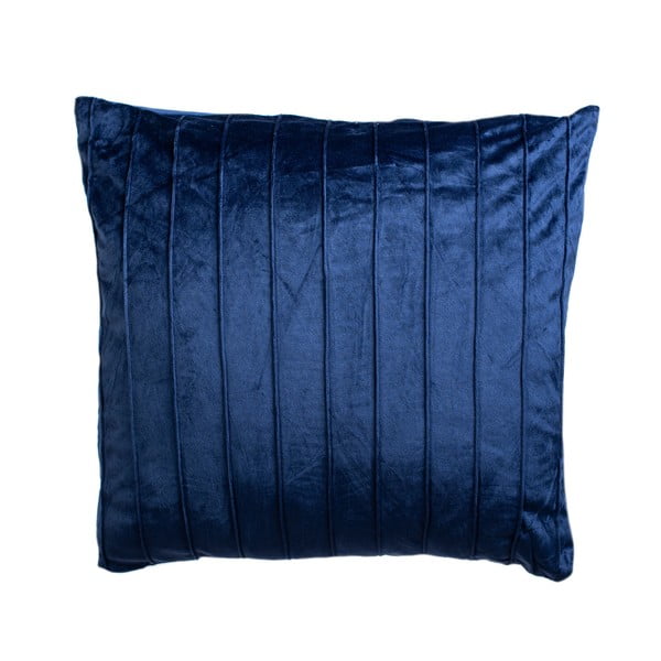 Tmavě modrý dekorativní polštář JAHU collections Stripe, 45 x 45 cm