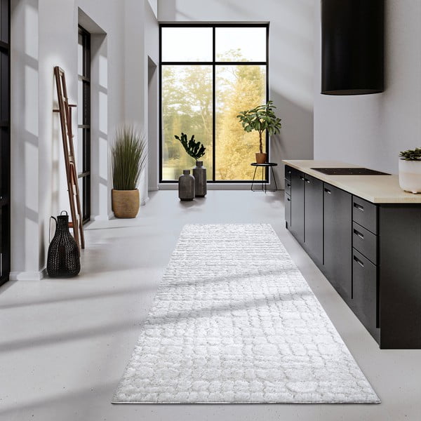 Krémový běhoun 80x240 cm Artistique Cream White – Elle Decoration-image-1