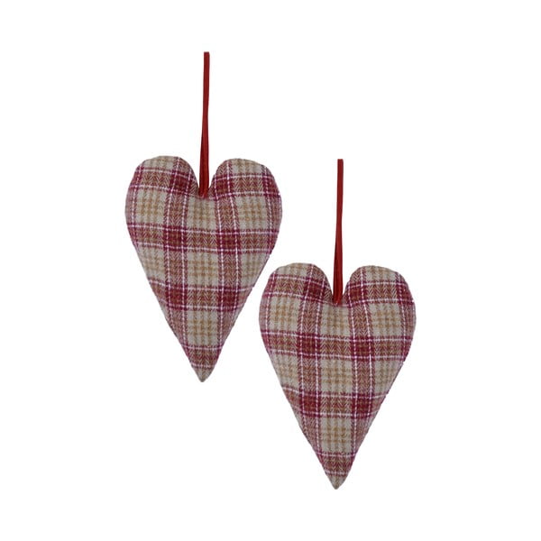 Závěsná dekorace ve tvaru srdce Ego Dekor Merry, délka včetně provázku 17 cm