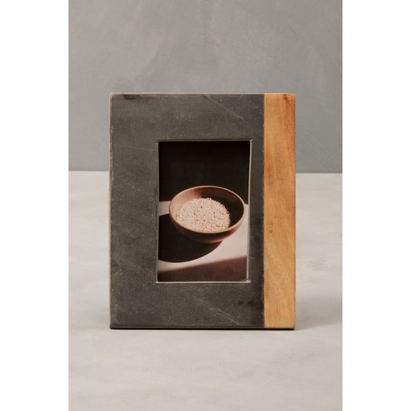 Šedý kamenný rámeček 18x23 cm Kata – Premier Housewares-image-1