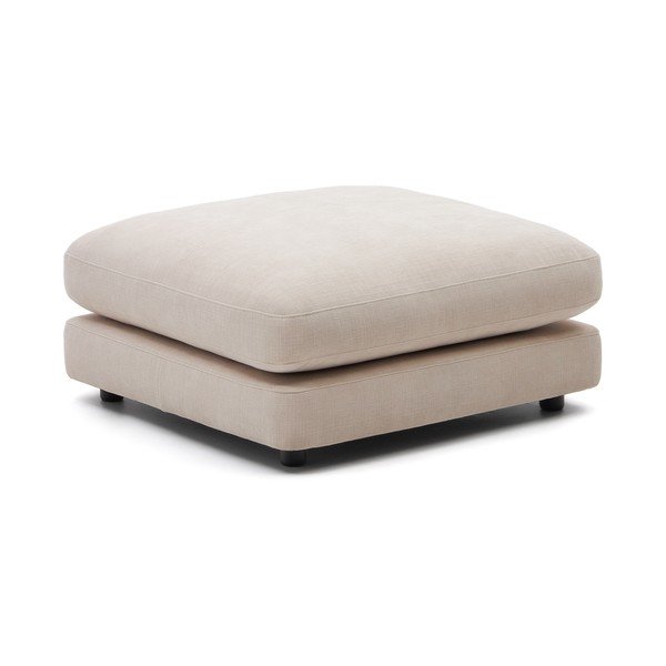 Béžová žinylková podnožka Gala – Kave Home-image-2