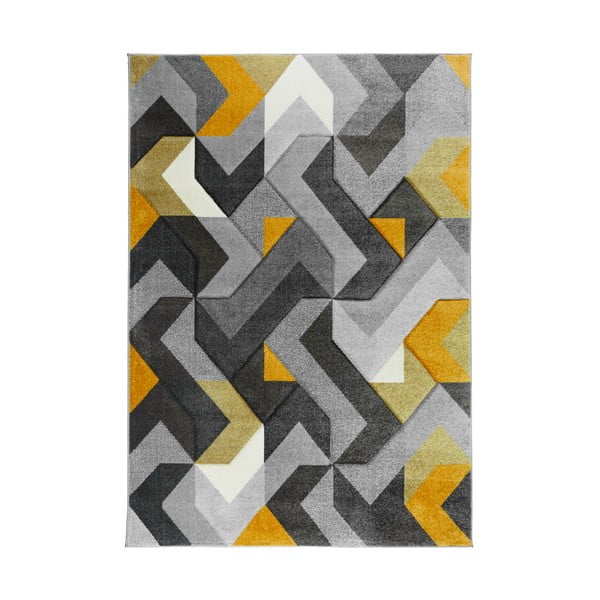 Žluto-šedý koberec 160x230 cm Aurora – Flair Rugs
