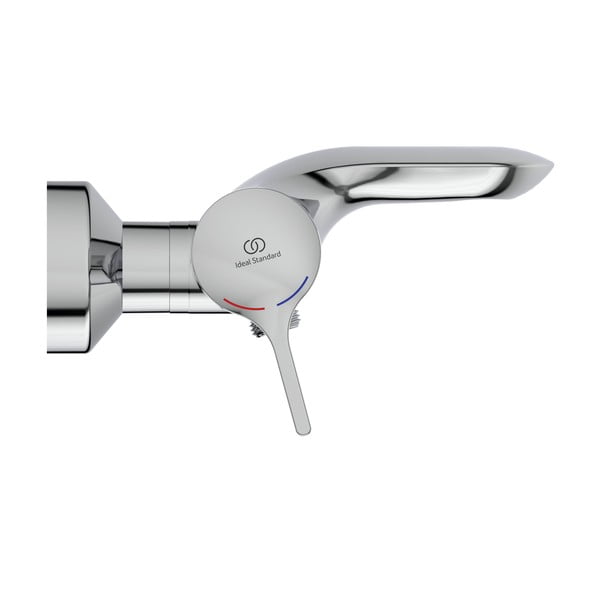 Vanová nástěnná baterie v leskle stříbrné barvě Melange – Ideal Standard-image-3