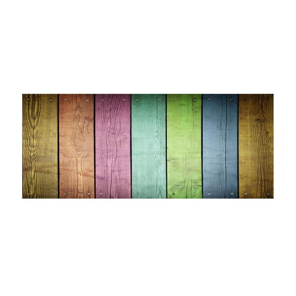 Koberec z vinylu Cocina Tablas de Colores, 50x120 cm