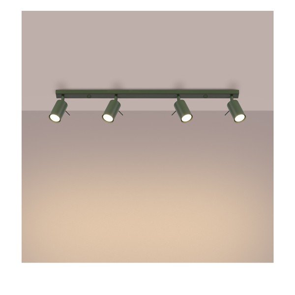 Zelené bodové svítidlo 6x81 cm Etna – Sollux-image-3