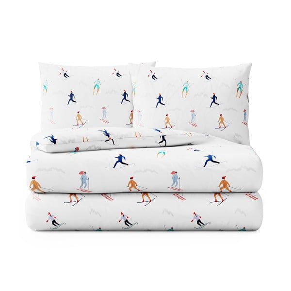 Flanelové povlečení na dvoulůžko AmeliaHome Snuggy Aspen, 200 x 200 cm-image-4