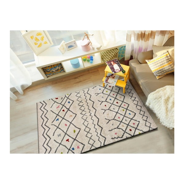 Bílý koberec Universal Kasbah Puro, 160 x 230 cm-image-1