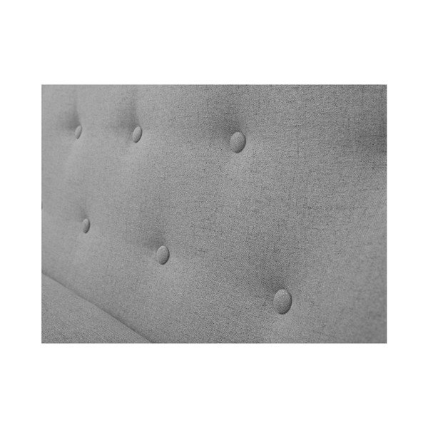 Světle šedá dvoumístná pohovka s hnědými nohami Mazzini Sofas Piemont-image-4
