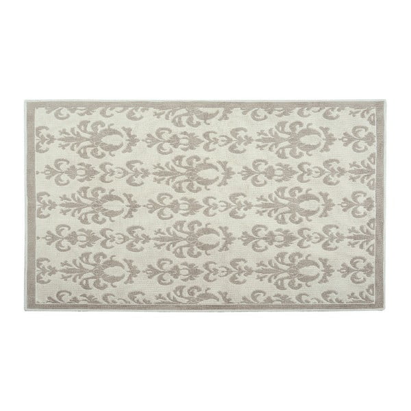 Bavlněný koberec Baroco 100x200 cm, krémový