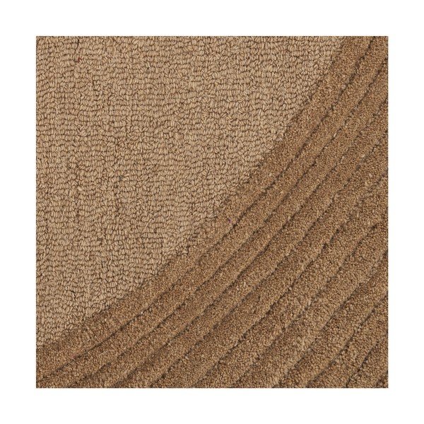 Ručně tkaný vlněný koberec v tmavě přírodní barvě 160x230 cm Pune – House Nordic-image-4