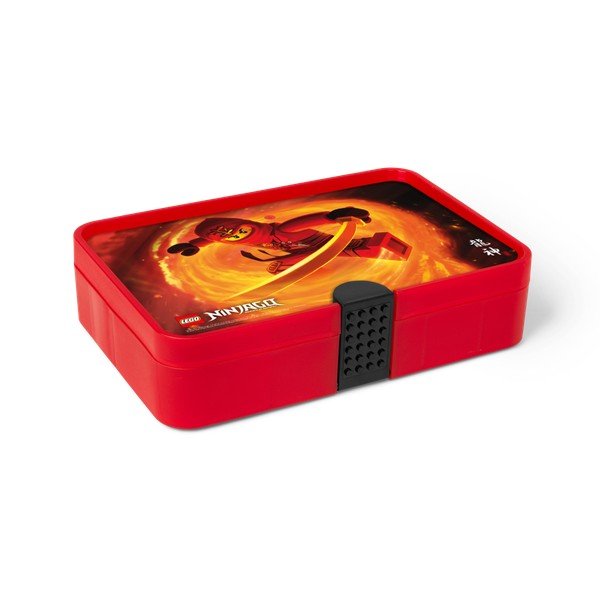Červený úložný box s přihrádkami LEGO® Ninjago