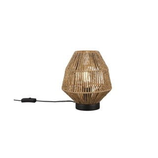 Hnědá stolní lampa (výška 20 cm) Miki – Trio