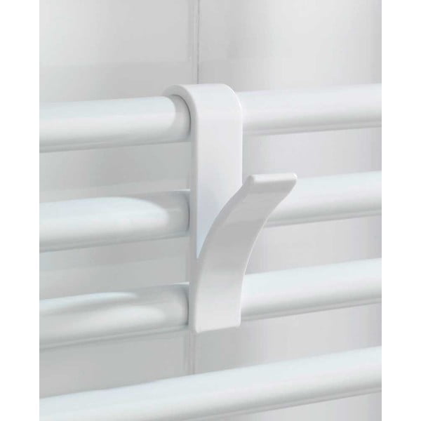 Bílé závěsné plastové háčky v sadě 2 ks – Wenko-image-2