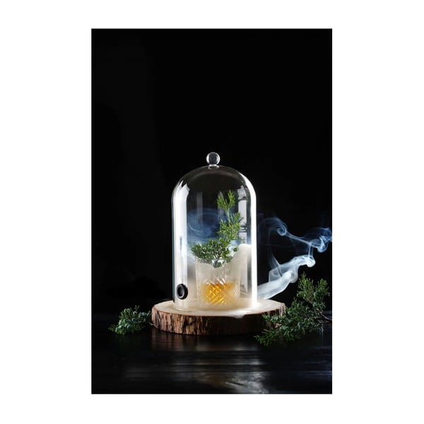 Skleněný koktejlový poklop s průduchem Hendi-image-3