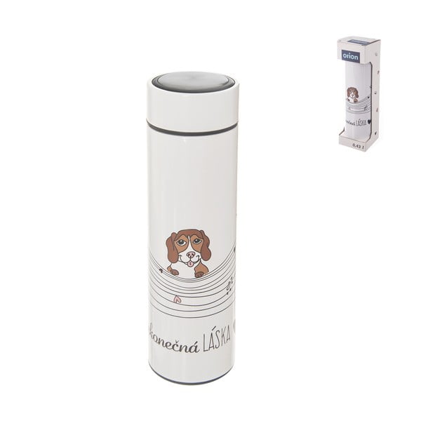 Bílá termoska 400 ml – Orion-image-4