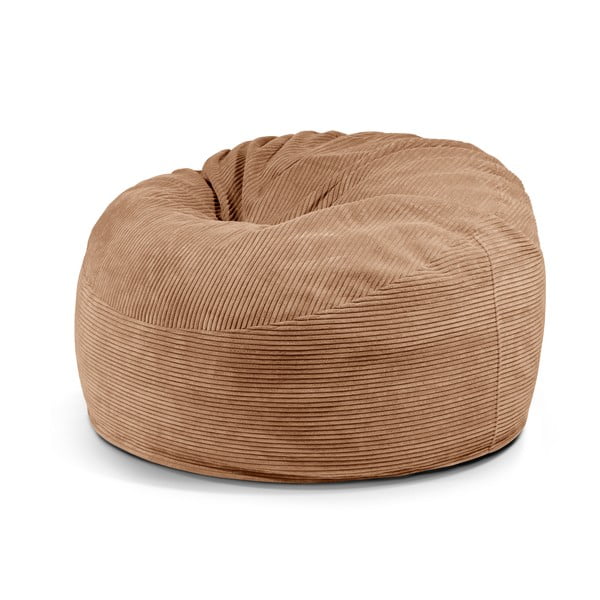 Hnědý manšestrový sedací vak Om 110 – SLOWDOWN