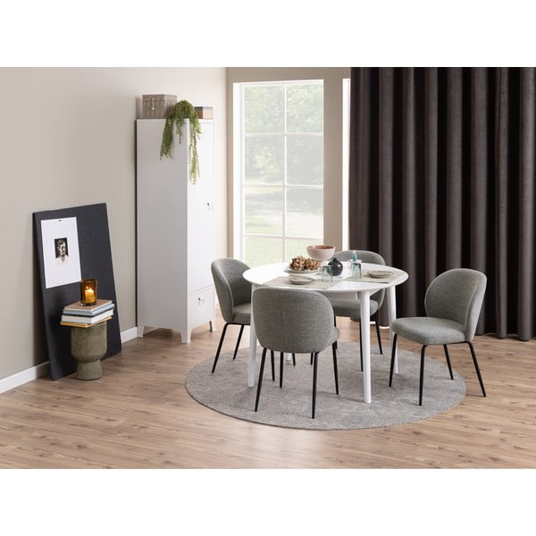 Šedé jídelní židle v sadě 2 ks Patricia - Actona-image-2