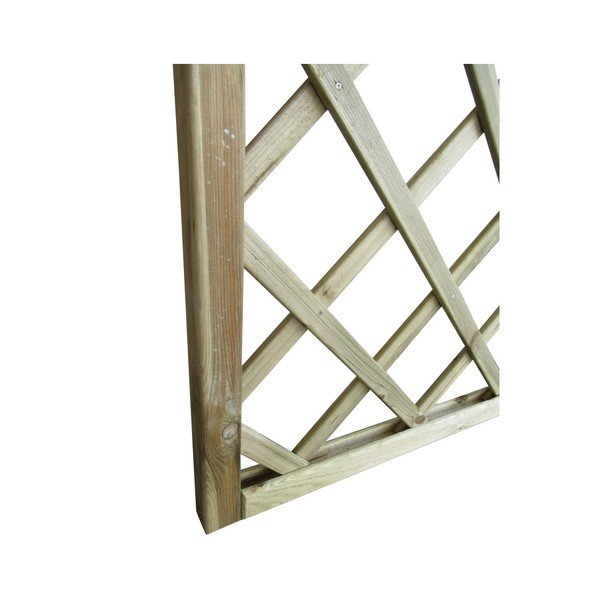 Zahradní dekorativní mříž z borovicového dřeva Crido Consulting Arched Pine-image-2