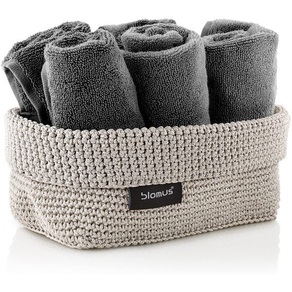 Béžový úložný košík Blomus Rope, 11,5 x 20 cm-image-1